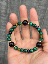 画像をギャラリービューアに読み込む, 《 Malachite×Sapphire×Peridot 》掌乃孔雀王2026
